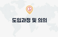 도입과정 및 의의